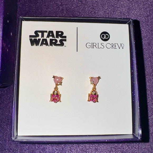 Star Wars Limited Edition R2D2 Earrings ✨ NWT - Picture 2 of 4